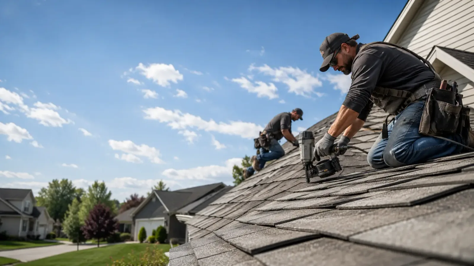 Storm Damage Roof Repair in Green Valley, IL near me